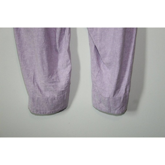 NWT Lane Bryant Linen Blend Slim Ankle Pant Lavender Purple Plus Size 28 H14453 - Picture 9 of 14